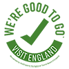 We're Good to Go - Visit England Logo