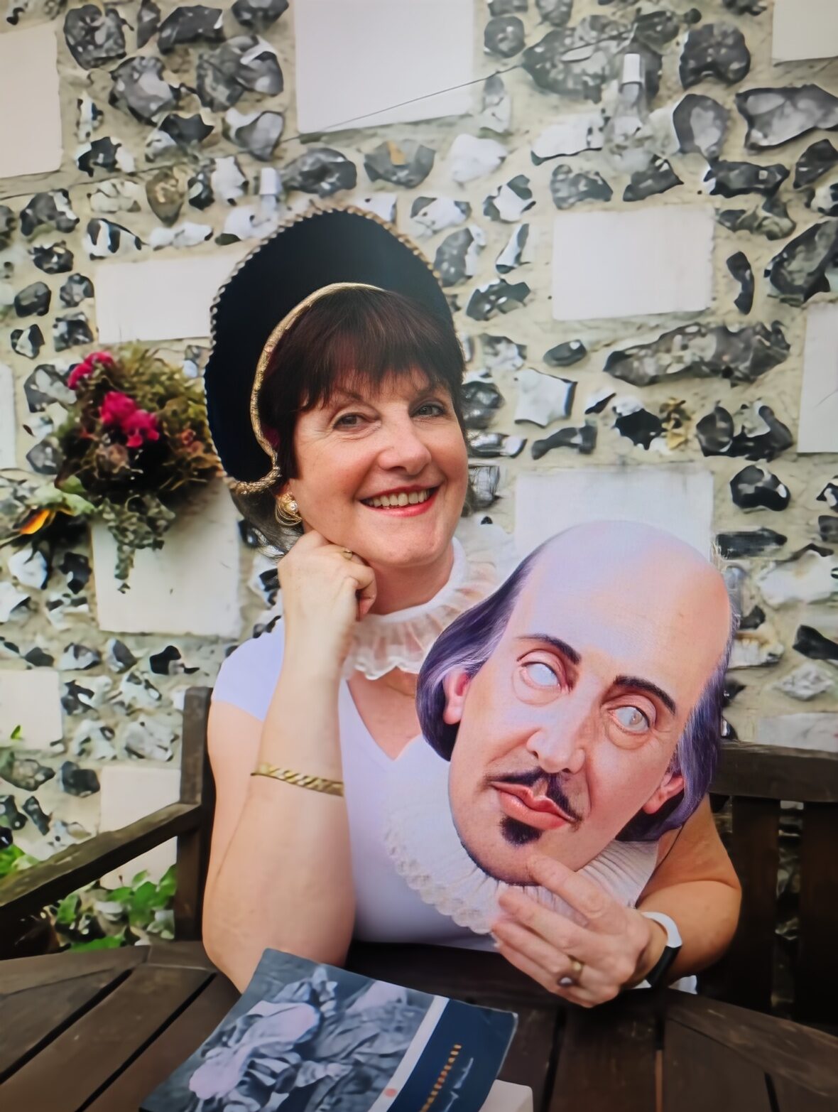 Debbie and Shakespear Mask